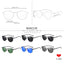 BARCUR Trendy Women's Polarized Round Frame Sunglasses