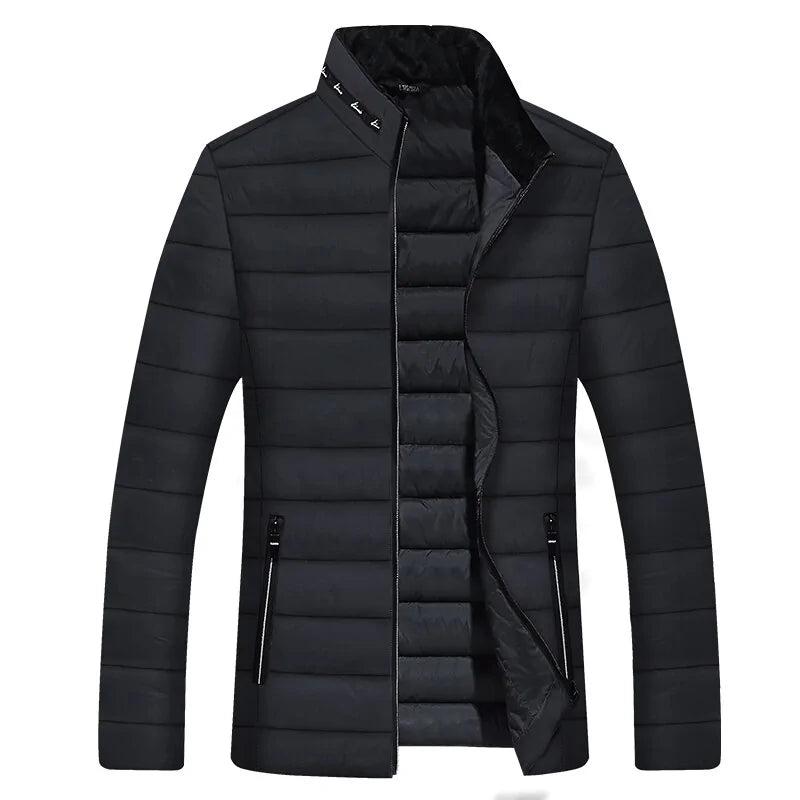 Abrigo de Invierno Premium para Hombre con Acolchado Grueso