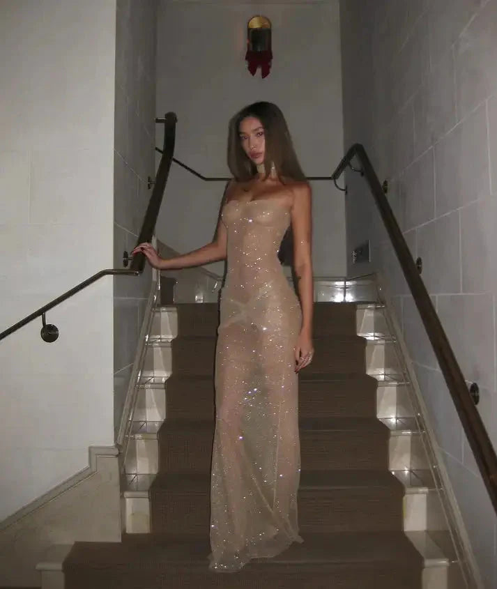 Robe de Soirée Élégante Slim pour Occasions Sophistiquées