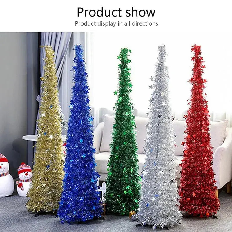Arbre de Noël pop-up premium pour une décoration de fête sans effort