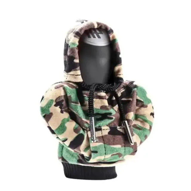 Housse de levier de vitesses Mini Hoodie pour l'intérieur de la voiture