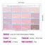 Palette de fards à paupières mates 16 couleurs rose nude taupe