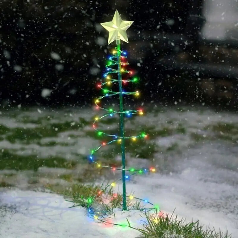 Luces de Navidad LED solares - Decoración navideña ecológica