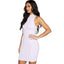 Vestido de Verano Bodycon Sin Mangas de Canalé para Mujeres