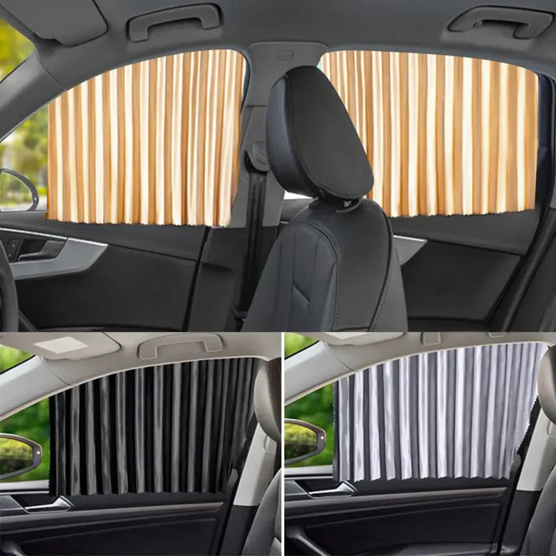 Magnetic Side Window Curtain for Enhanced Privacy