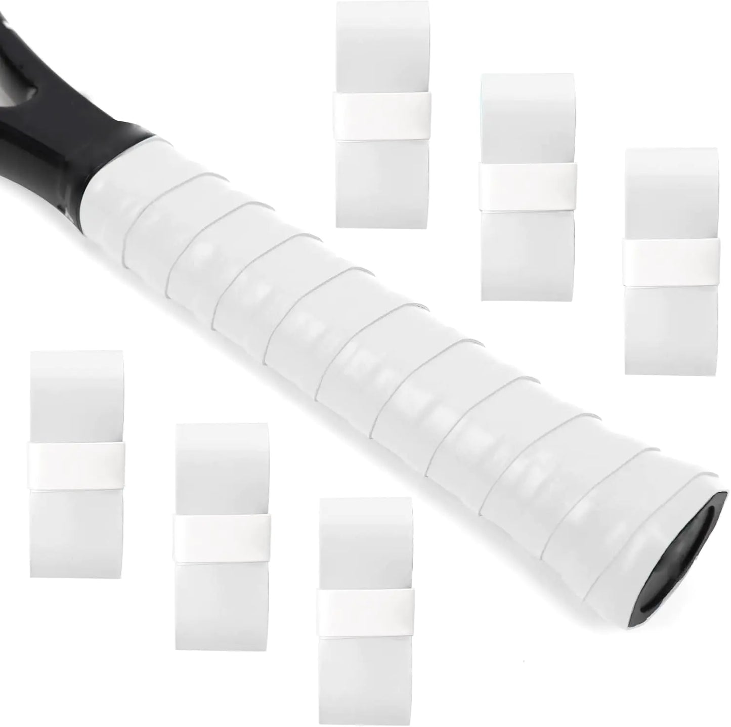 L LK SPORTS Ruban de Grip pour Raquette de Tennis - Pack de 6 Pré-découpés Anti-Dérapants