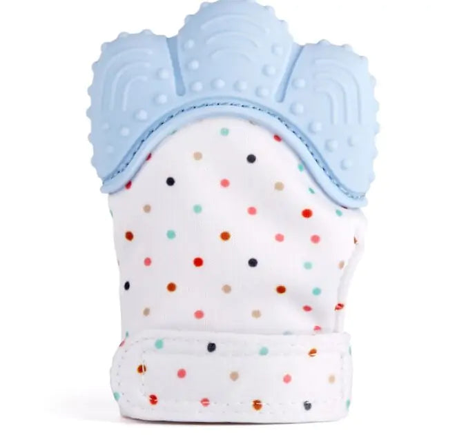 Mitten de dentition pour bébé premium pour le confort et le jeu