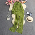 Elegant Pleated Set for Women