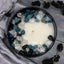Enchanting Blackberry Saffron Crystal Candle with Obsidian, Blue Apatite, and Quartz | Luxurious Coconut-Soy Blend, 9oz - Korvel