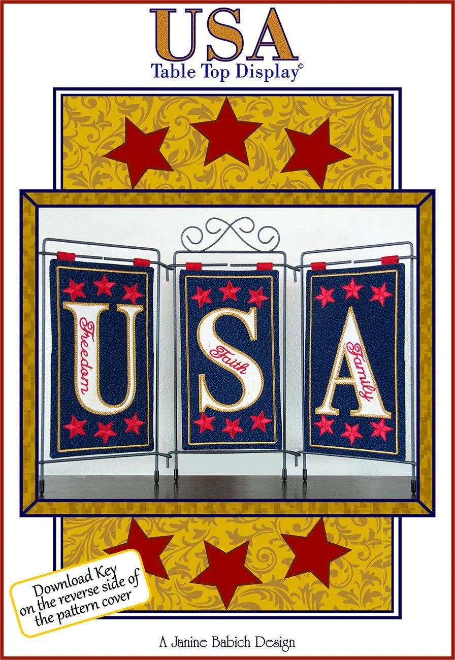Affichage de table USA - Décor patriotique pour la maison