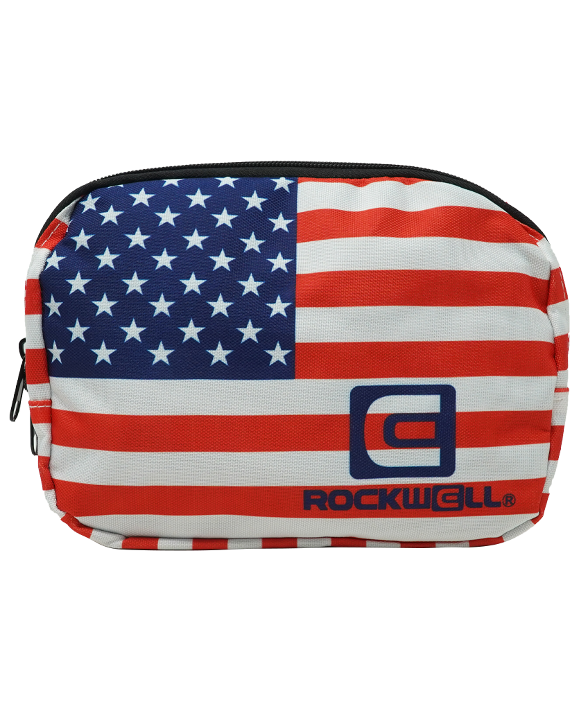 Patriotic Mini Fanny Pack - USA Flag Design - Korvel