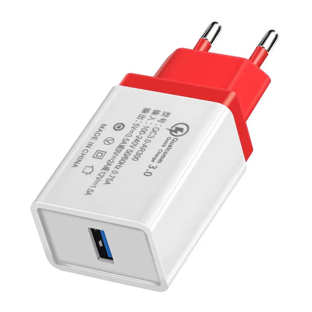 Premium USB Quick Charge 3.0 Mobile Phone Charger