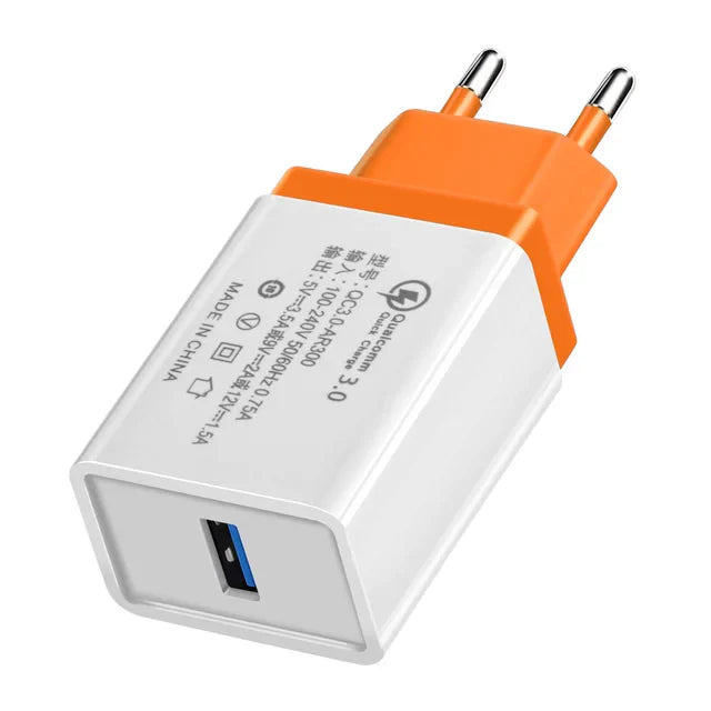 Premium USB Quick Charge 3.0 Mobile Phone Charger