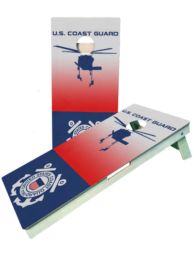 Premium U.S. Coast Guard Cornhole Set - Built to Last - Korvel