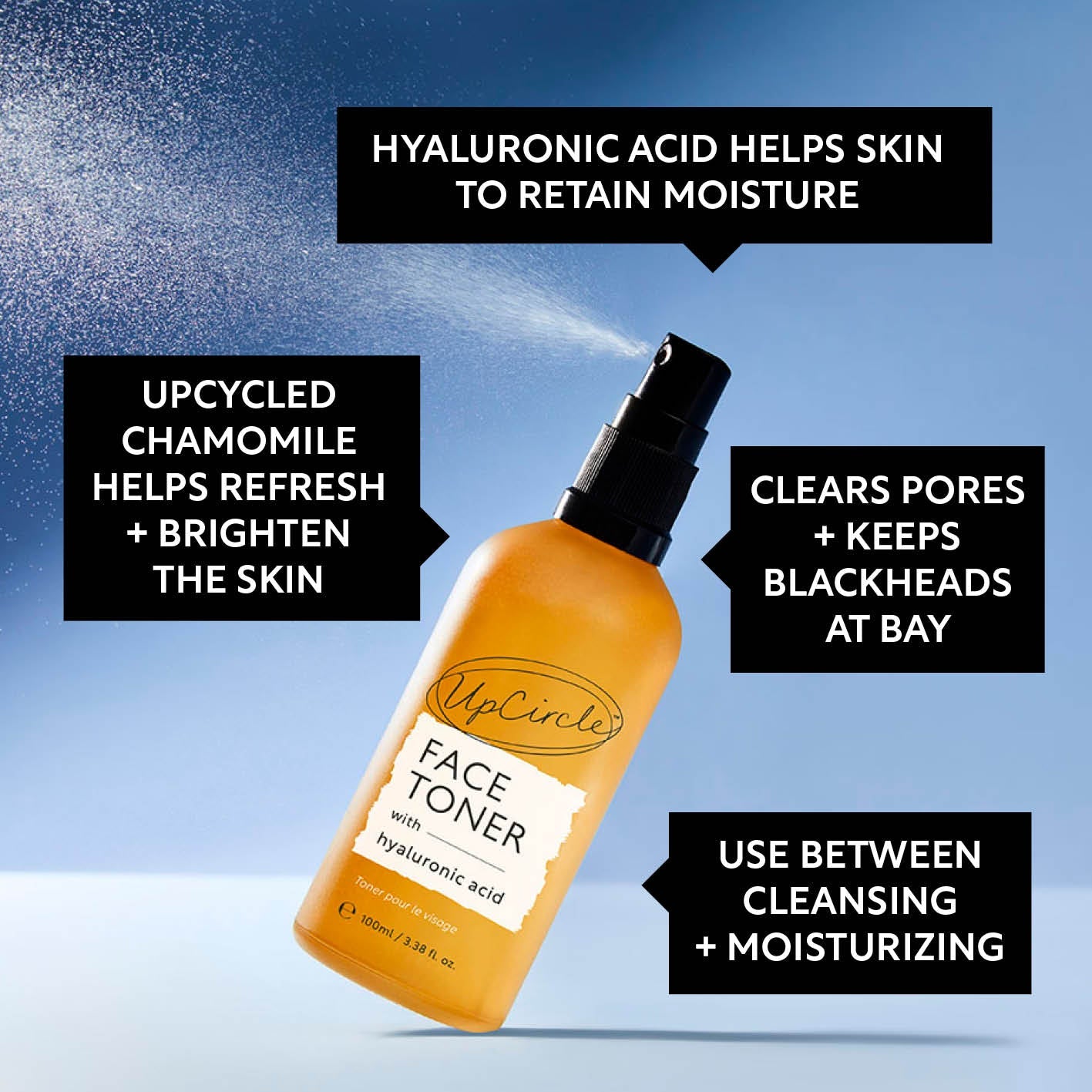 Face Toner with Hyaluronic Acid - Korvel