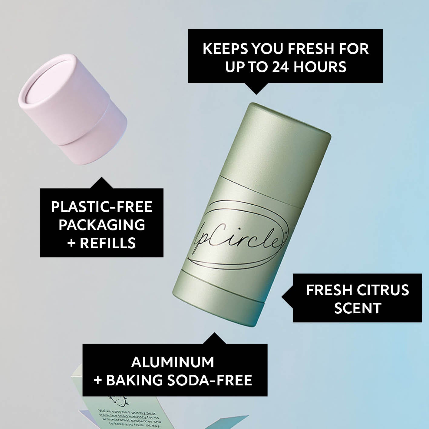 Refillable Deodorant with Macadamia + Bergamot - Korvel