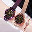 Montre à Quartz de Luxe pour Femmes STEVVEX - Design Magnétique Ciel Étoilé