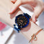 Montre à Quartz de Luxe pour Femmes STEVVEX - Design Magnétique Ciel Étoilé