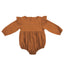 Ensemble Combinaison à Manches Longues en Papillon pour Filles Tout-Petits