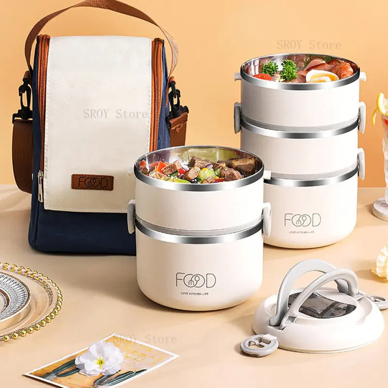 Premium Multi-Layer Stainless Steel Lunch Box