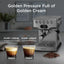 Máquina de Espresso Geek Chef de 20 Bares con Espumador de Leche - Acero Inoxidable