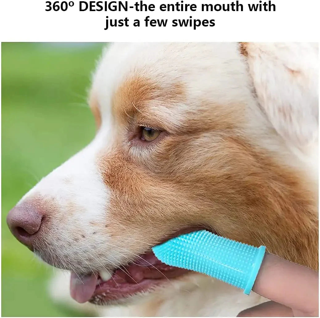 Cepillo de Dientes Super Suave para Perros para un Cuidado Oral Suave
