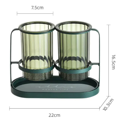 Soporte de palillos de lujo estilo europeo