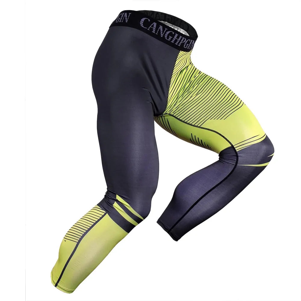 Collants de course Pro Compression pour hommes pour une performance active