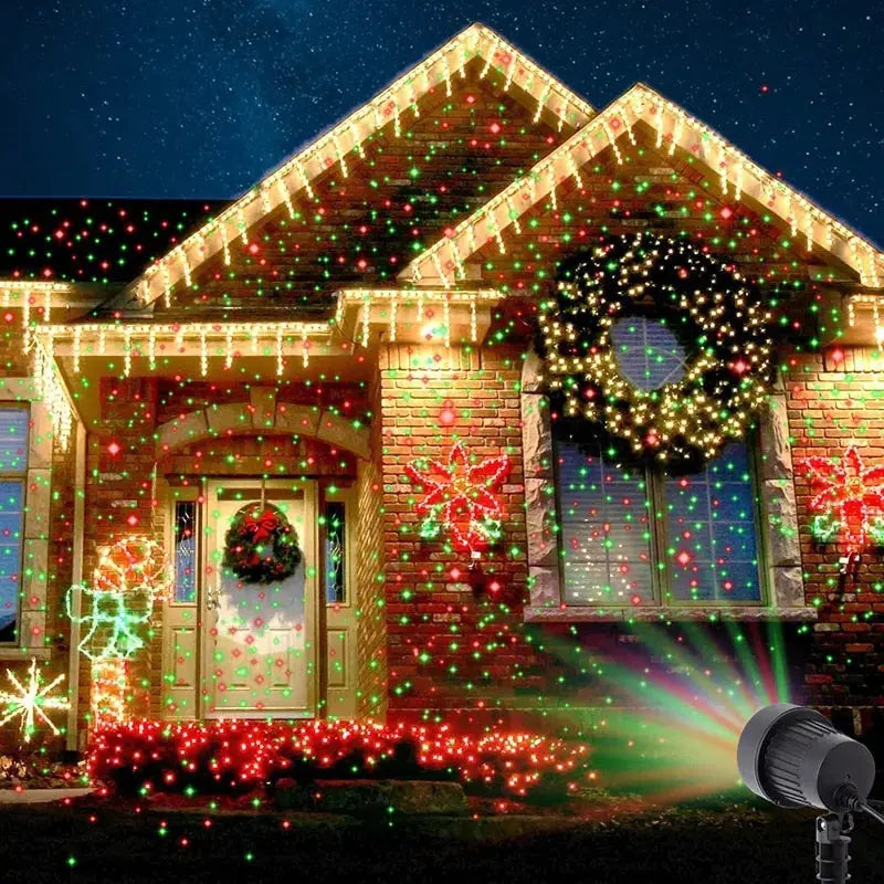 Projecteurs Laser de Noël pour Décorations Festives