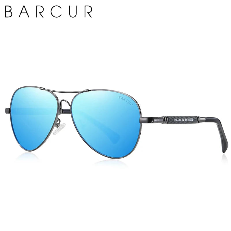 BARCUR Polarized Pilot Sunglasses for Men - Stylish UV400 Protection