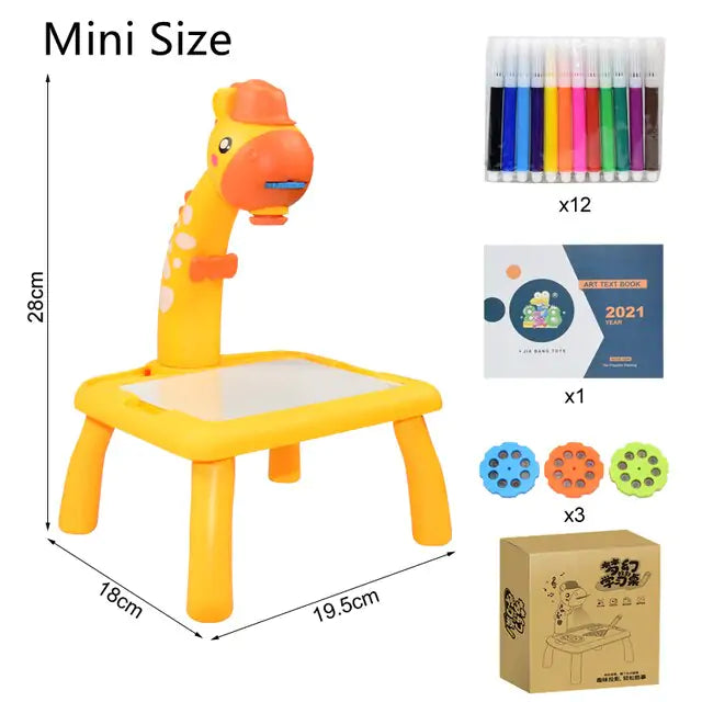 Set de tableau à dessin LED pour enfants créatifs