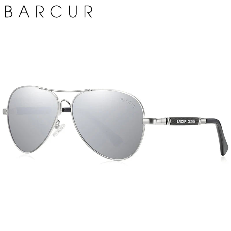 BARCUR Polarized Pilot Sunglasses for Men - Stylish UV400 Protection