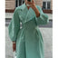Vintage Lantern Sleeve Lapel Jacket