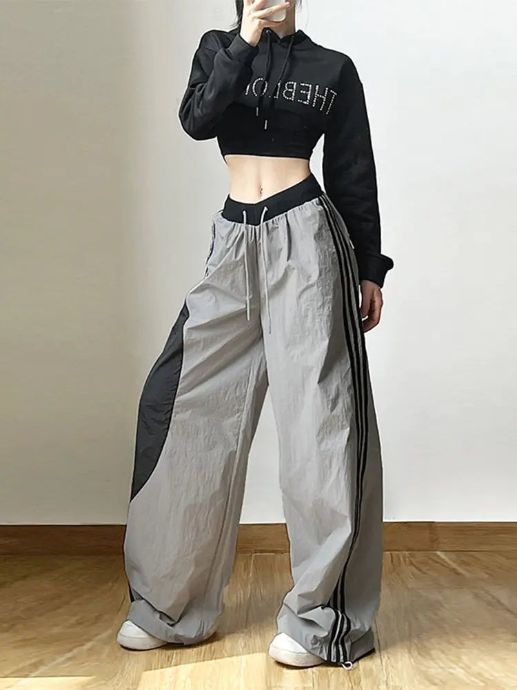 Pantalones Cargo Techwear para Mujeres Y2K