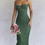 Elegant Mini Purple Dress with Green Accents