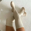 Bottes en Tricot Élastique Hautes