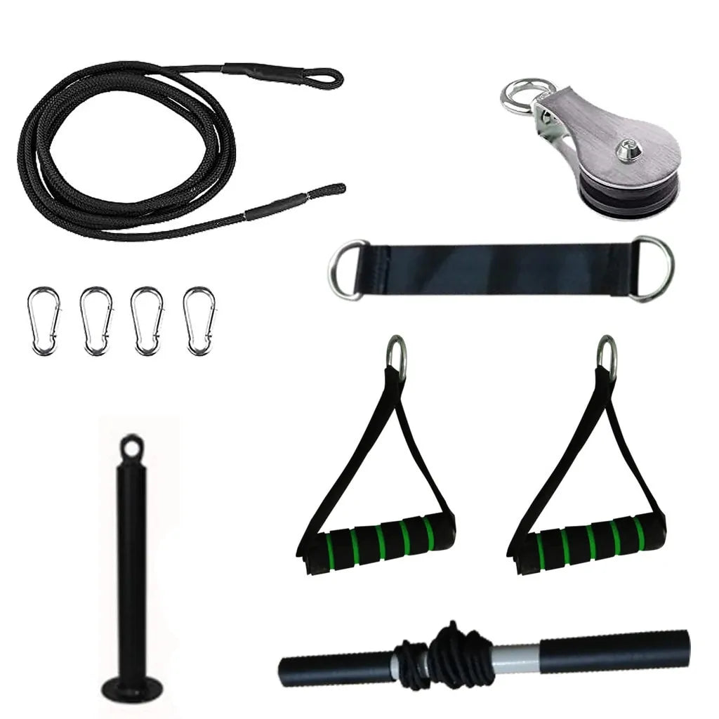 Equipo de gimnasio de cable de polea DIY
