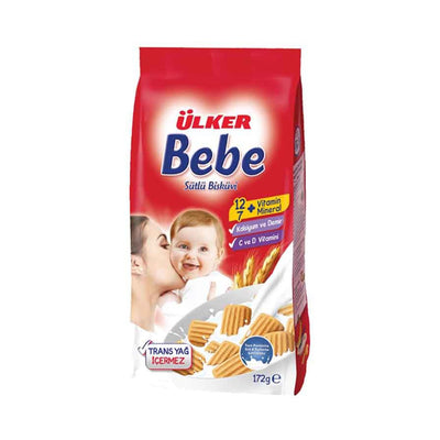Ülker Bebe Baby Biscuit – Nutritious Baby Cookies (172g)
