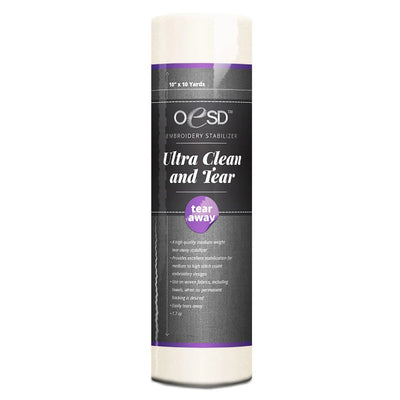 Stabilisateur Ultra Clean et Tear - 10in x 10 yds