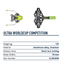 HAGAN Ultra World Cup Ski Brake Binding - Korvel