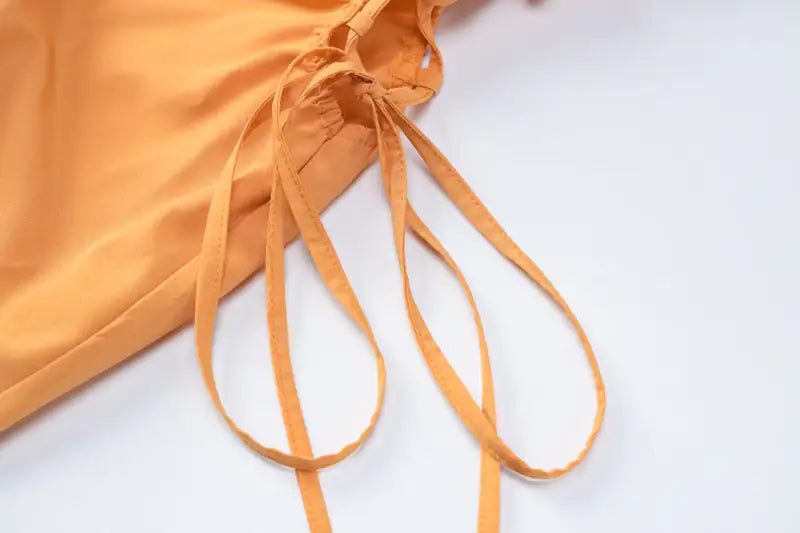Vestido Mini Camisa Cutout Fuera de la Oficina