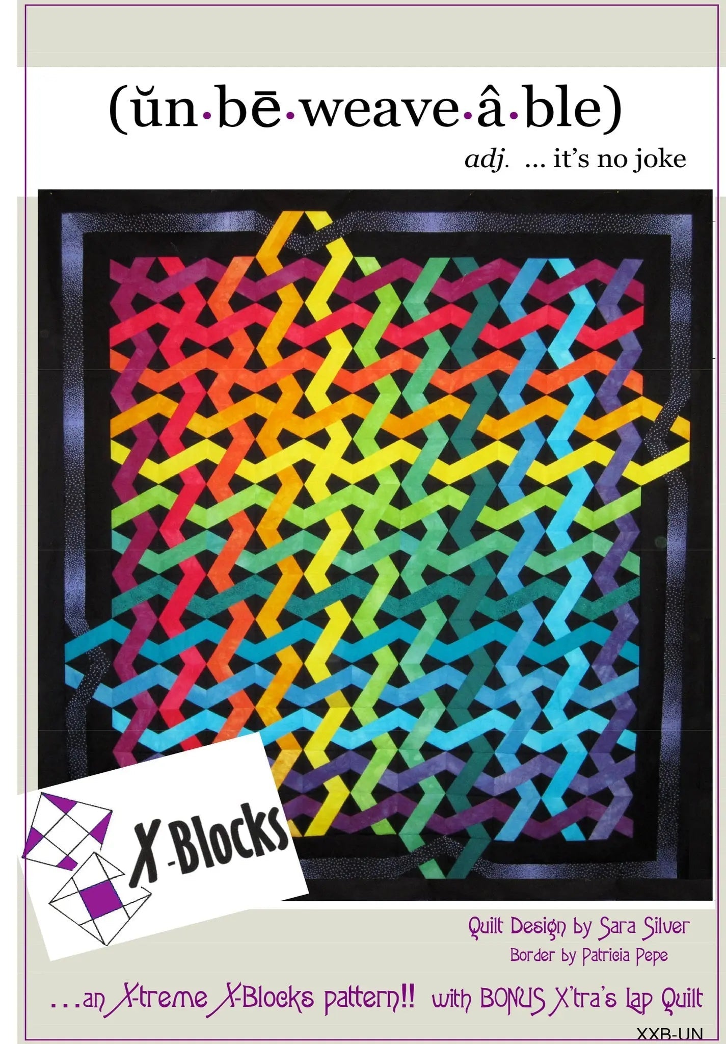 Modèle de couture X-Block Extreme Unbeweaveable