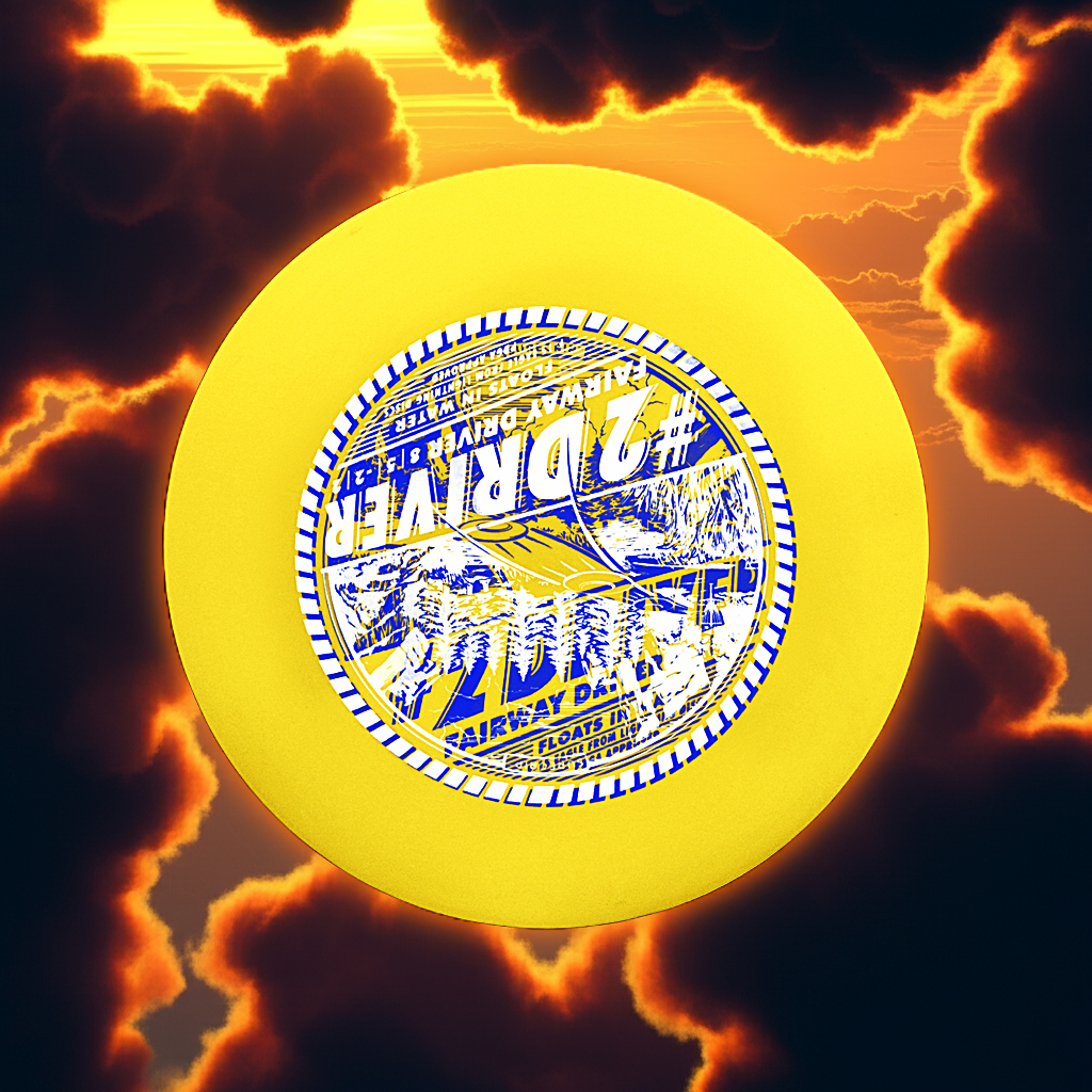 Lightning Strikeout Sure Grip #2 Fairway Driver Golf Disc - Korvel
