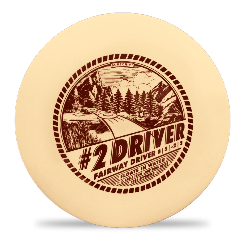 Driver de calle Lightning Sure Grip n.° 2: el mejor disco de golf