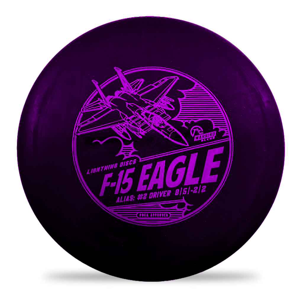 Lightning Warbird F-15 Eagle #2 Fairway Driver Golf Disc