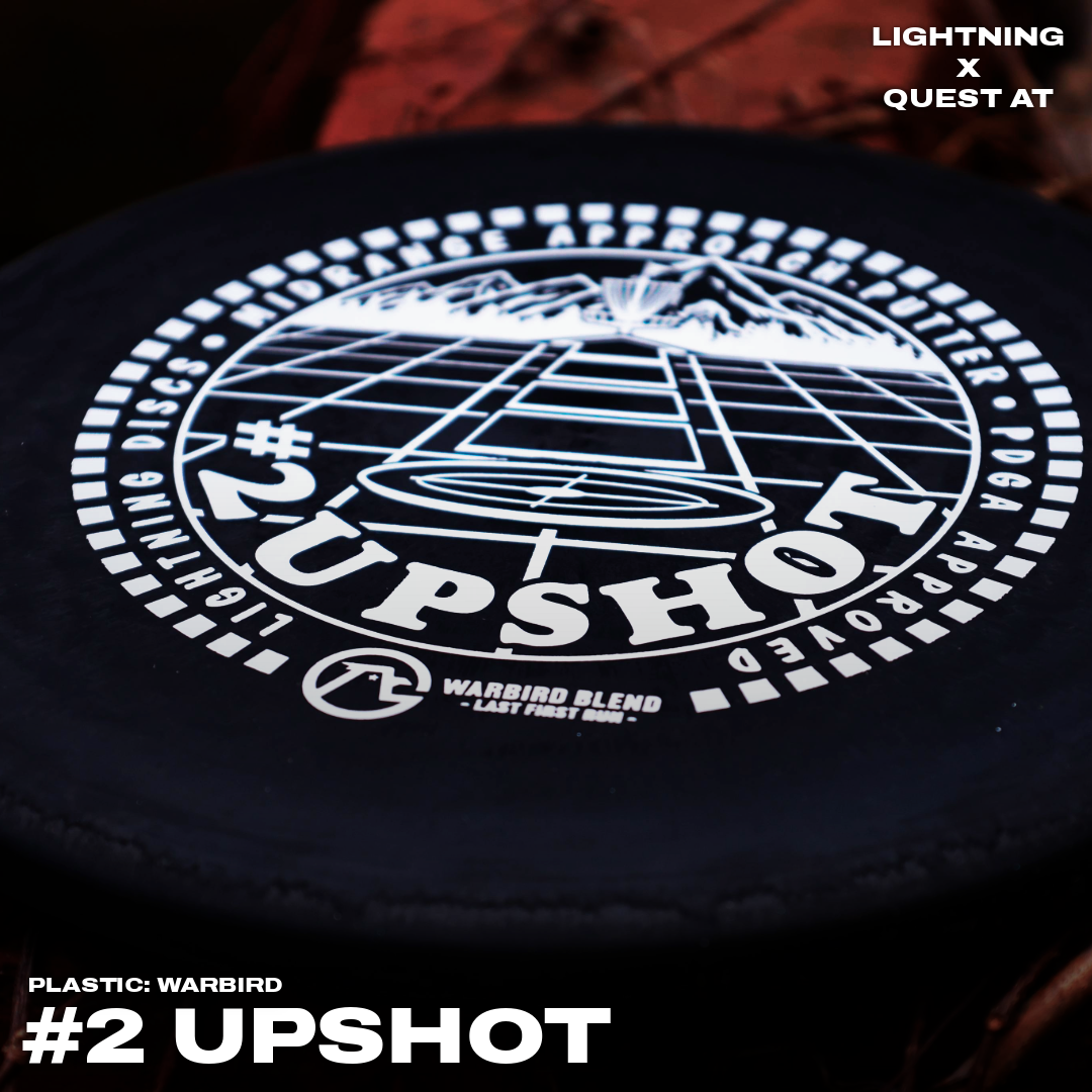 Disque de golf Warbird Putter Lightning Limited Edition Last First Run - #2 Upshot