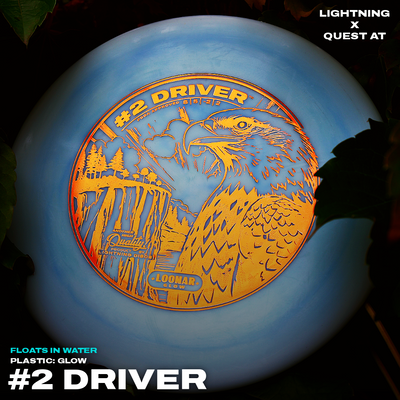 Lightning Loonar Glow #2 Fairway Driver Golf Disc