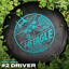 Lightning Warbird F-15 Eagle #2 Fairway Driver Golf Disc