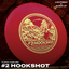 Disco de destornillador de precisión Lightning Sure Grip n.° 2 Hookshot