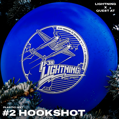 Lightning NXT P-38 #2 Hookshot Fairway Golf Disc